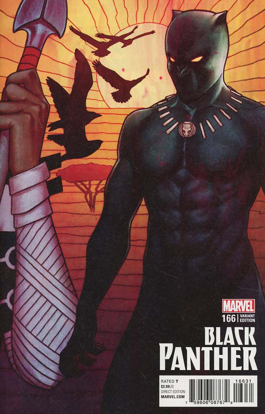Black Panther Vol 6 #166 Cover C Variant Jenny Frison Connecting Cover (Marvel Legacy Tie-In)
