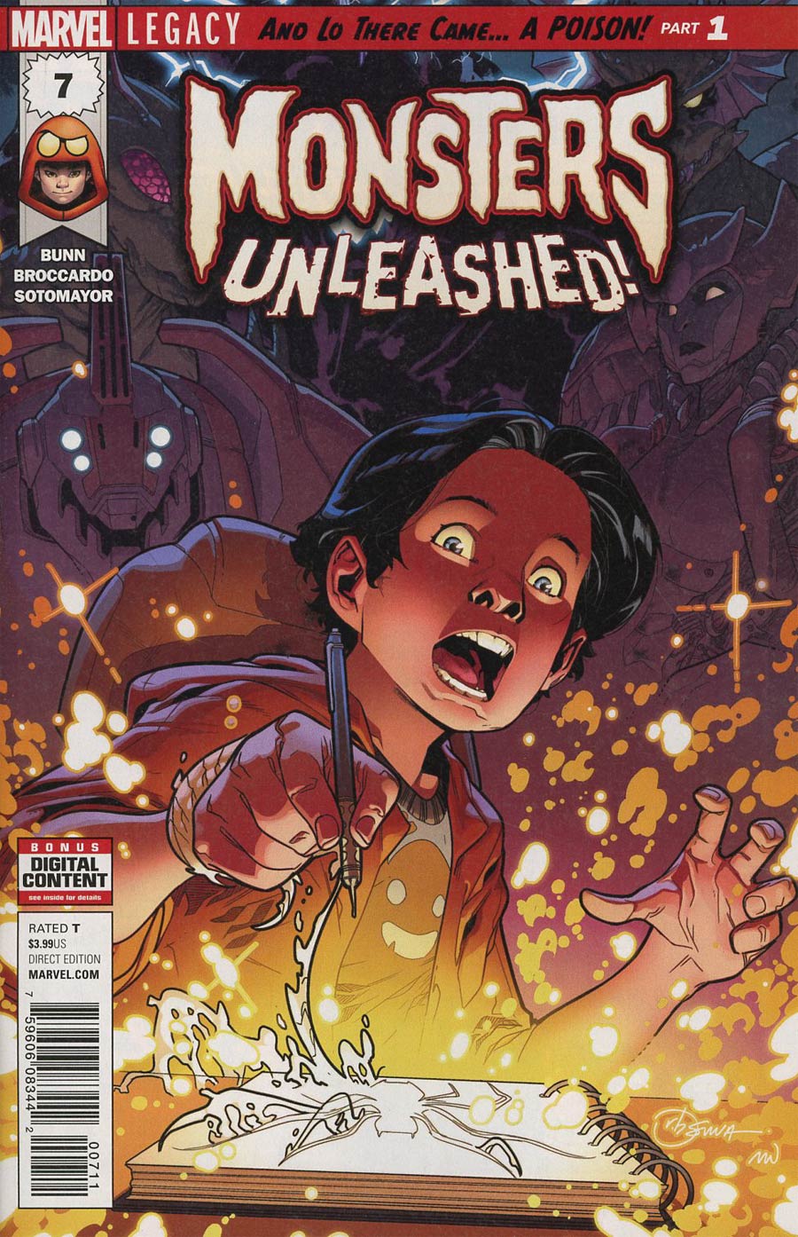 Monsters Unleashed Vol 2 #7 Cover A 1st Ptg Regular RB Silva Cover (Marvel Legacy Tie-In)