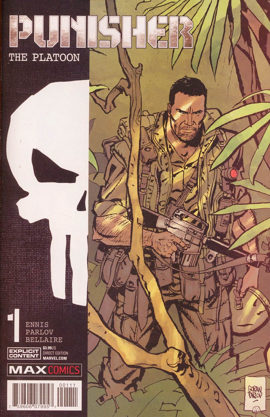 Punisher Platoon #1 Cover A Regular Goran Parlov Cover