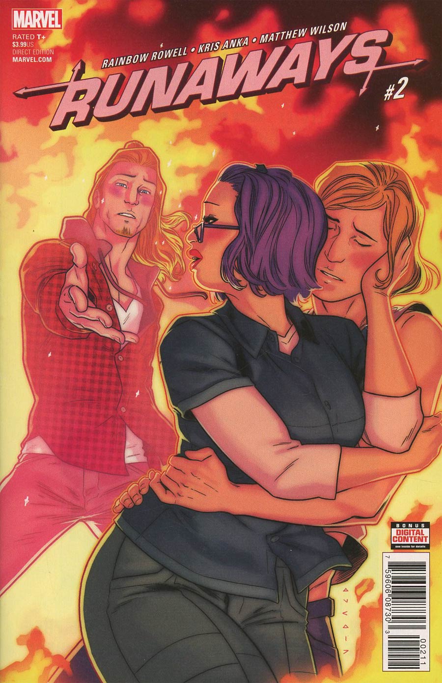 Runaways Vol 5 #2 Cover A Regular Kris Anka Cover