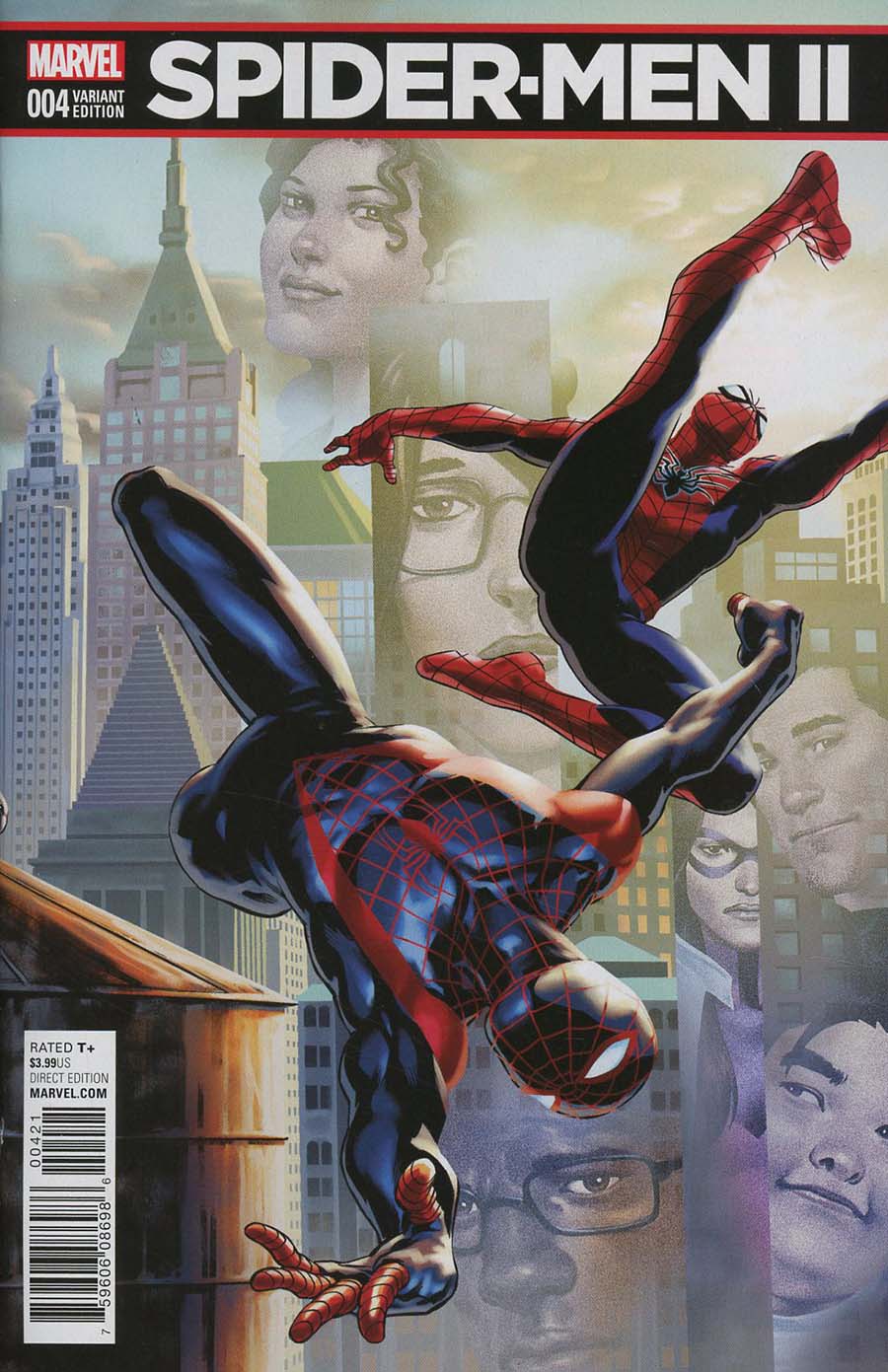 Spider-Men II #4 Cover B Variant Jesus Saiz Connecting D Cover