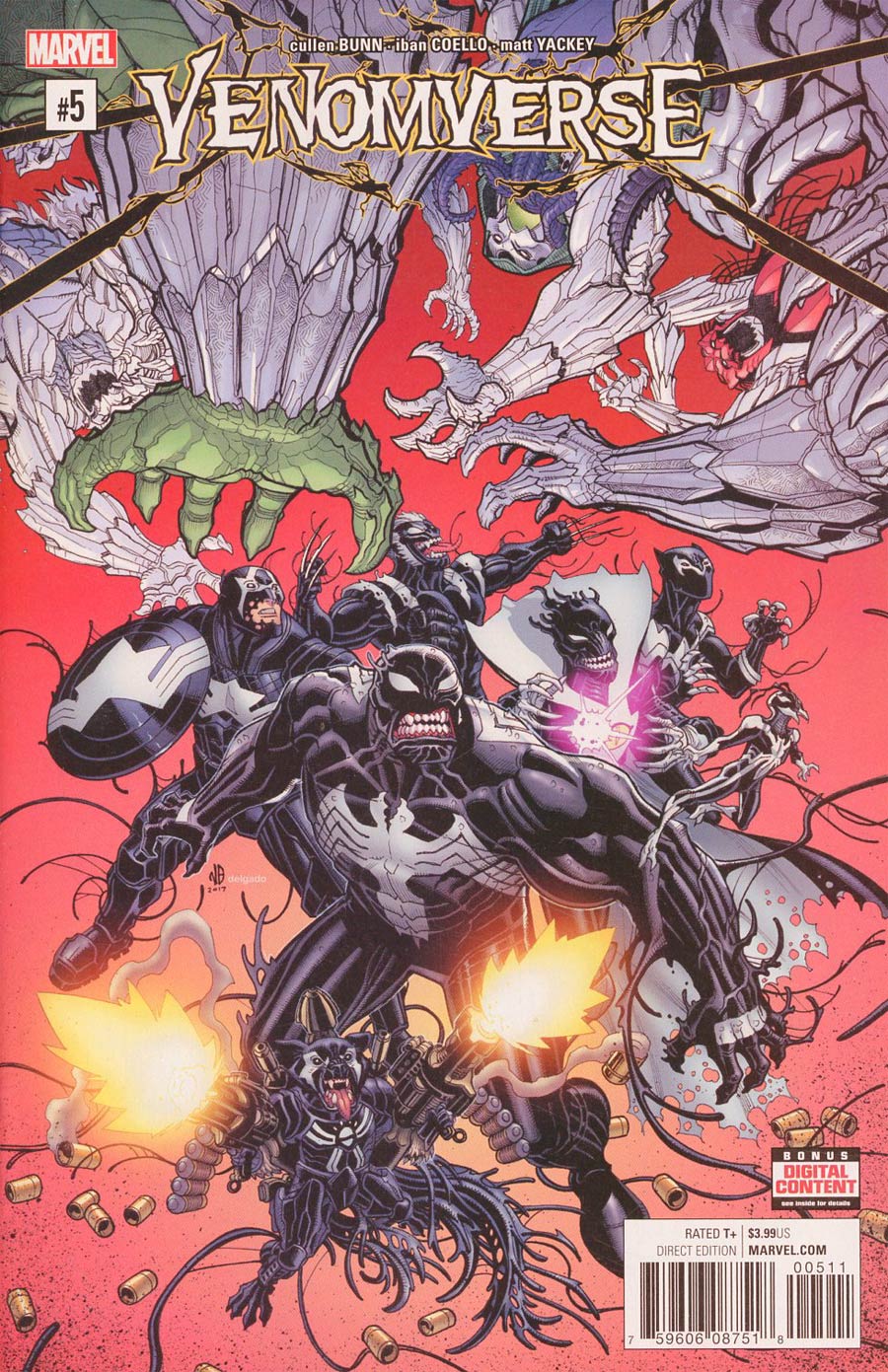 Venomverse #5 Cover A Regular Nick Bradshaw Cover