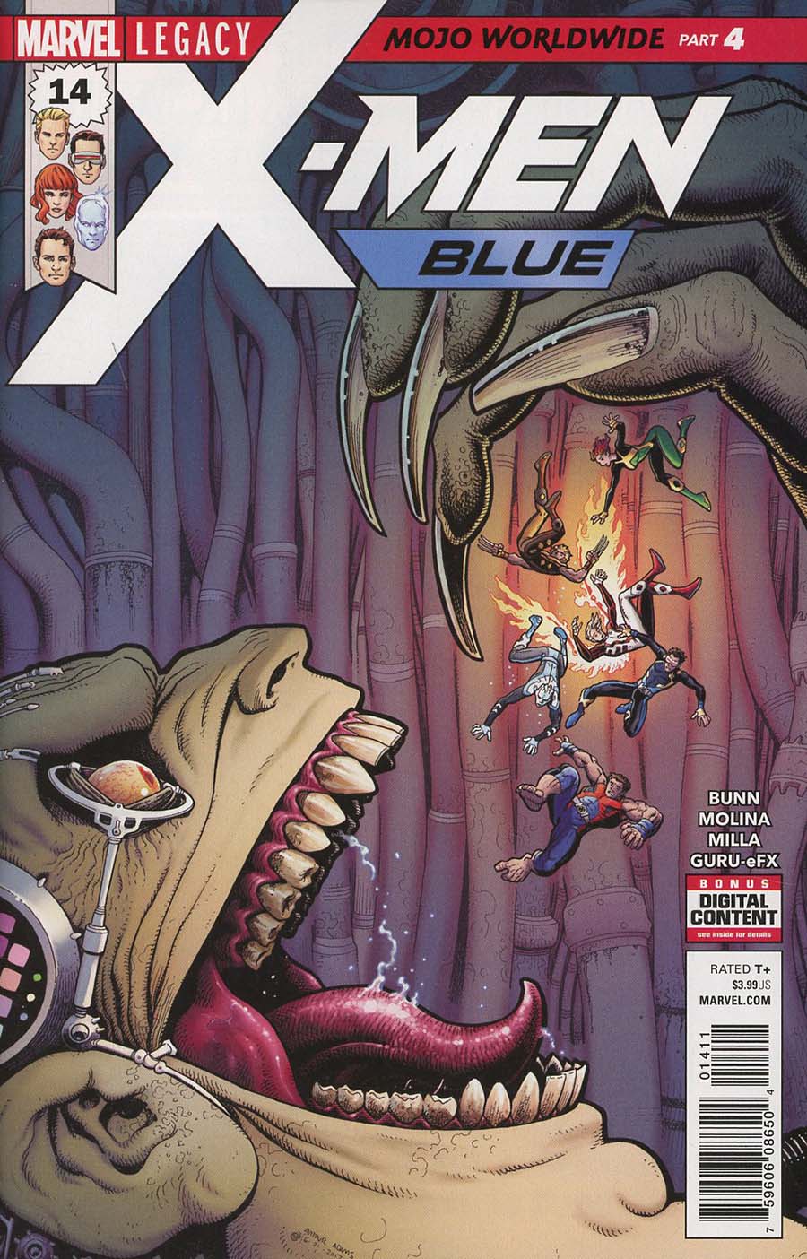 X-Men Blue #14 (Mojo Worldwide Part 4)(Marvel Legacy Tie-In)