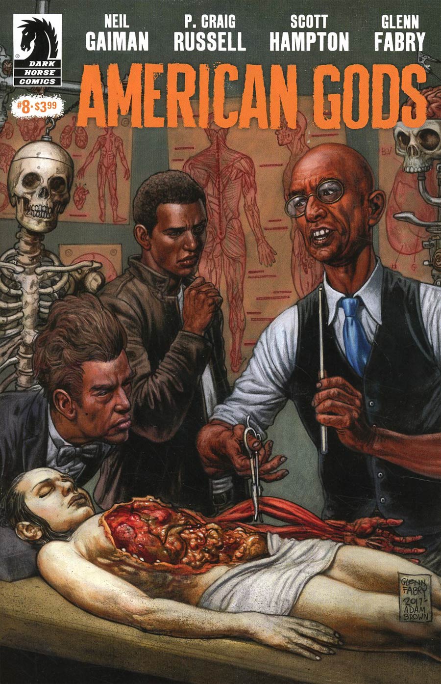 American Gods Shadows #8 Cover A Regular Glenn Fabry Cover