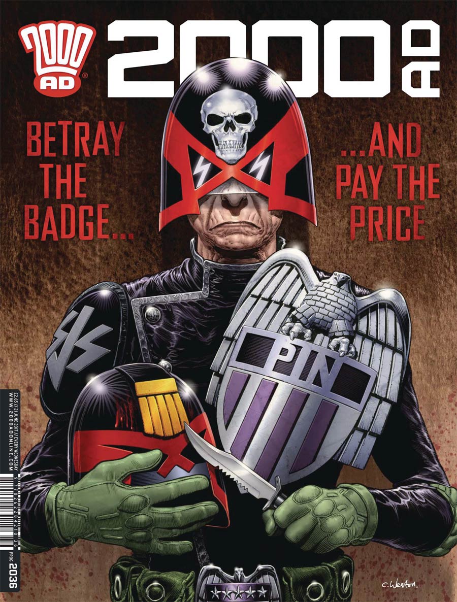 2000 AD #2051 - 2054 Pack October 2017