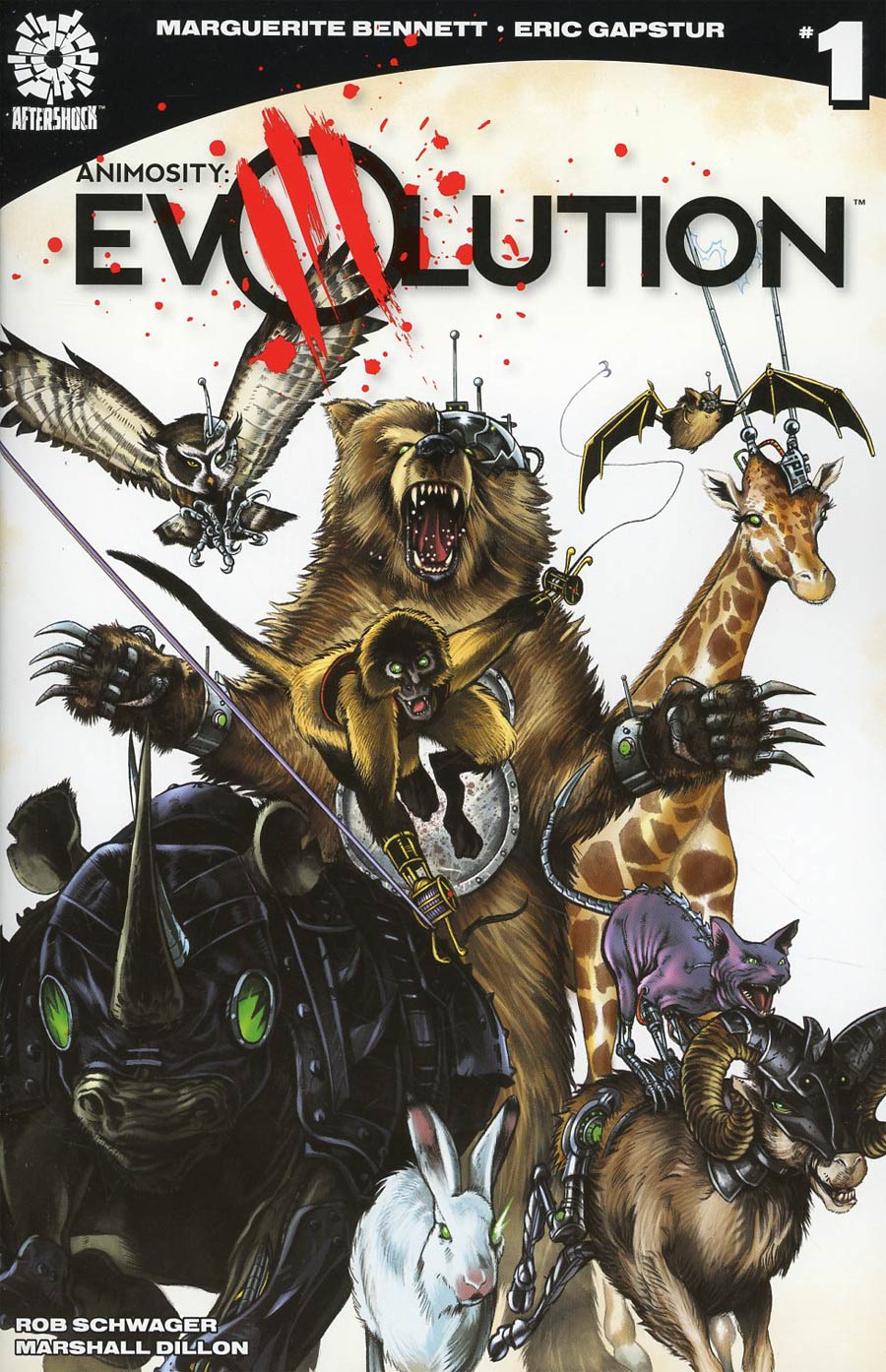 Animosity Evolution #1 Cover B Variant Mike Rooth Cover