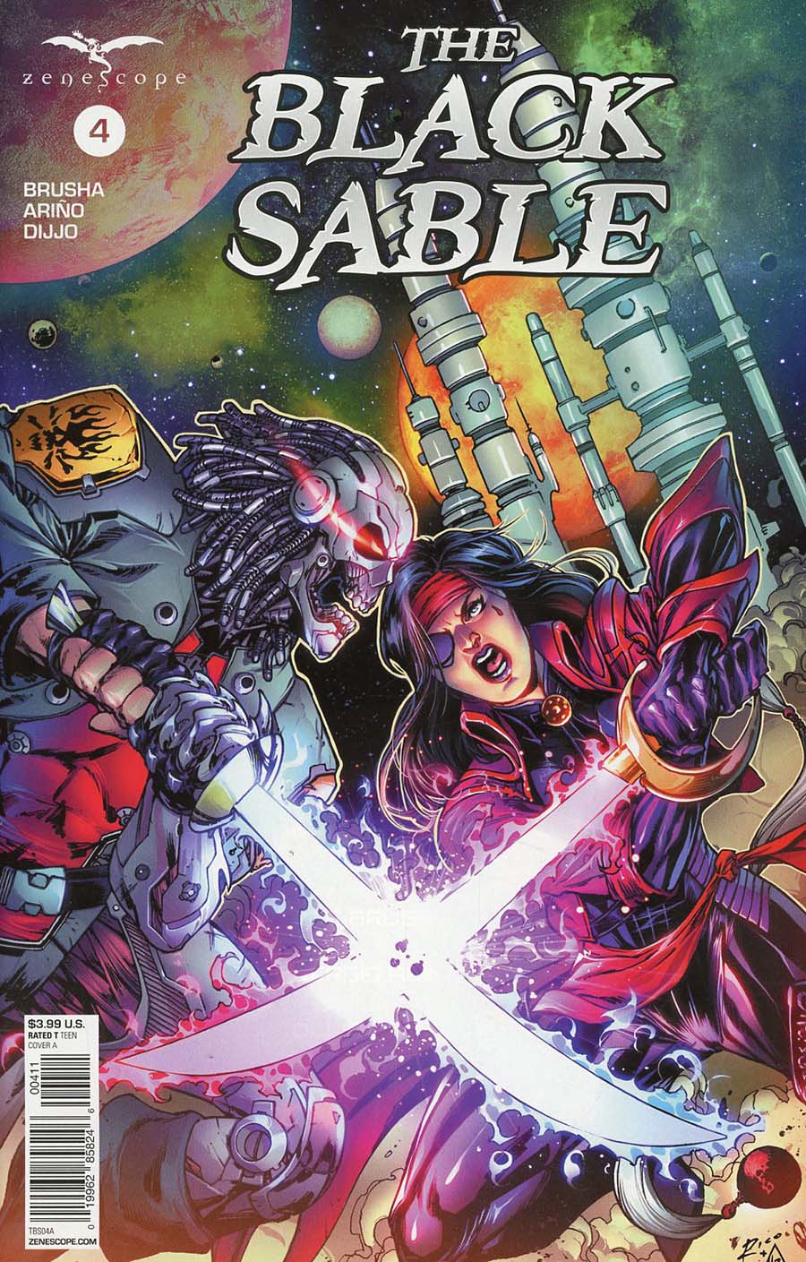 Black Sable #4 Cover A Ian Richardson