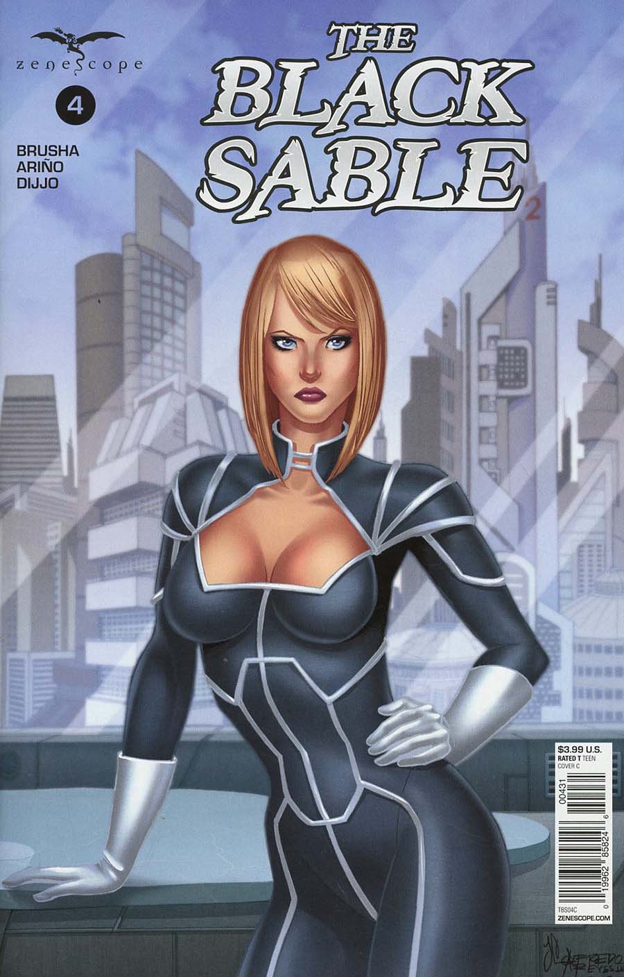 Black Sable #4 Cover C Alfredo Reyes