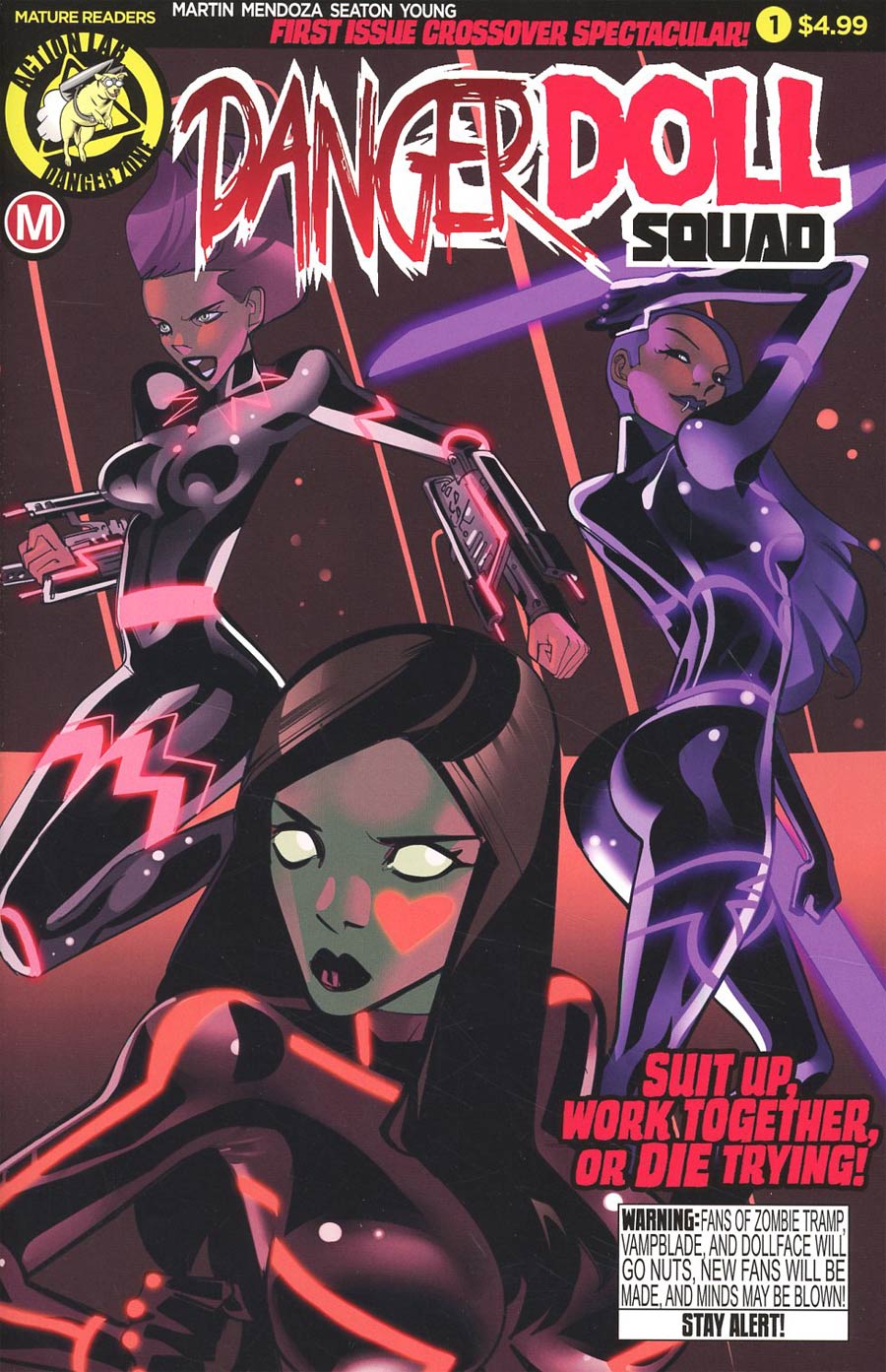 Danger Doll Squad #1 Cover A Regular Celor Cover