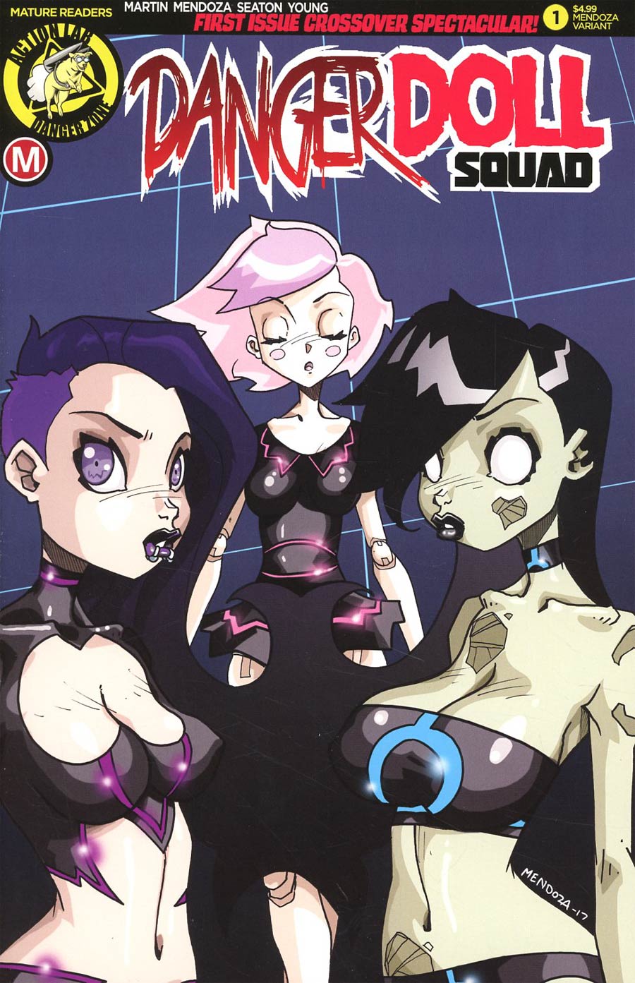 Danger Doll Squad #1 Cover C Variant Dan Mendoza Cover