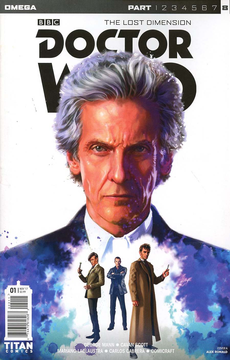 Doctor Who Lost Dimension Omega #1 Cover A Regular Alex Ronald Cover (The Lost Dimension Part 8)