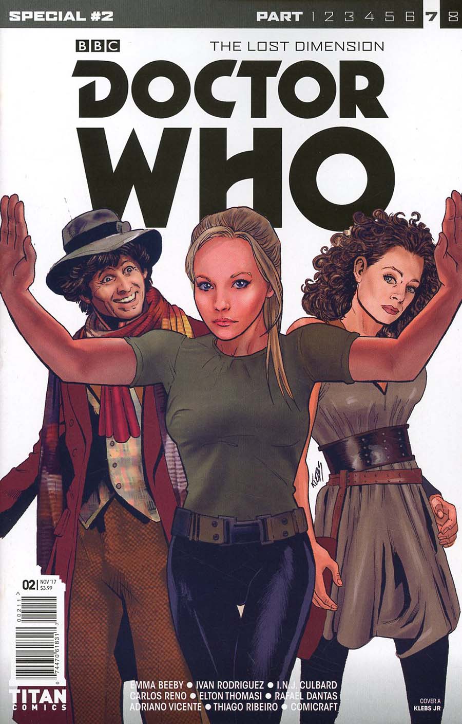 Doctor Who Lost Dimension Special #2 Cover A Regular Klebs Jr Cover (The Lost Dimension Part 7)