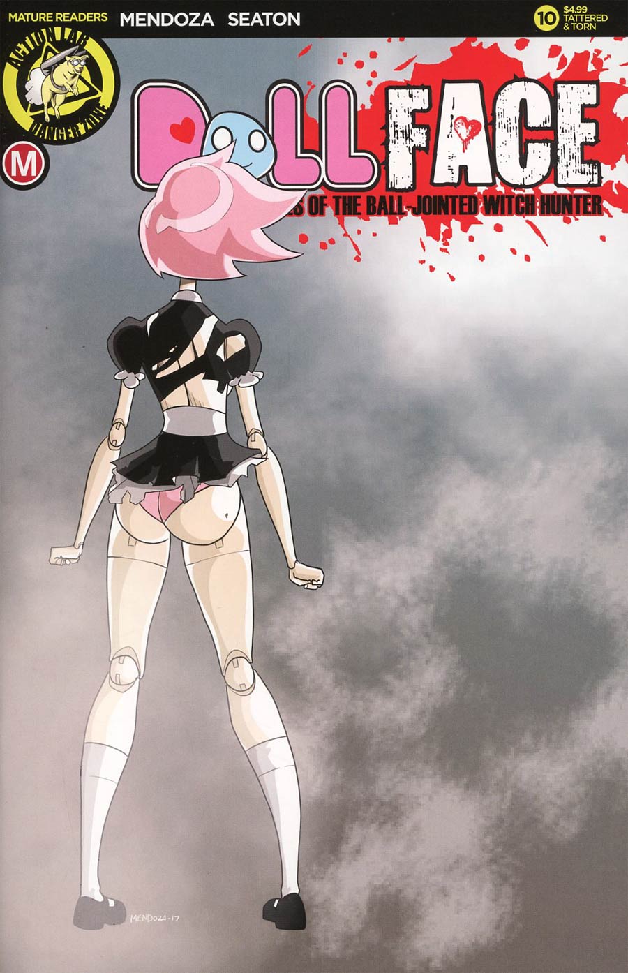 Dollface #10 Cover B Variant Dan Mendoza Tattered & Torn Cover