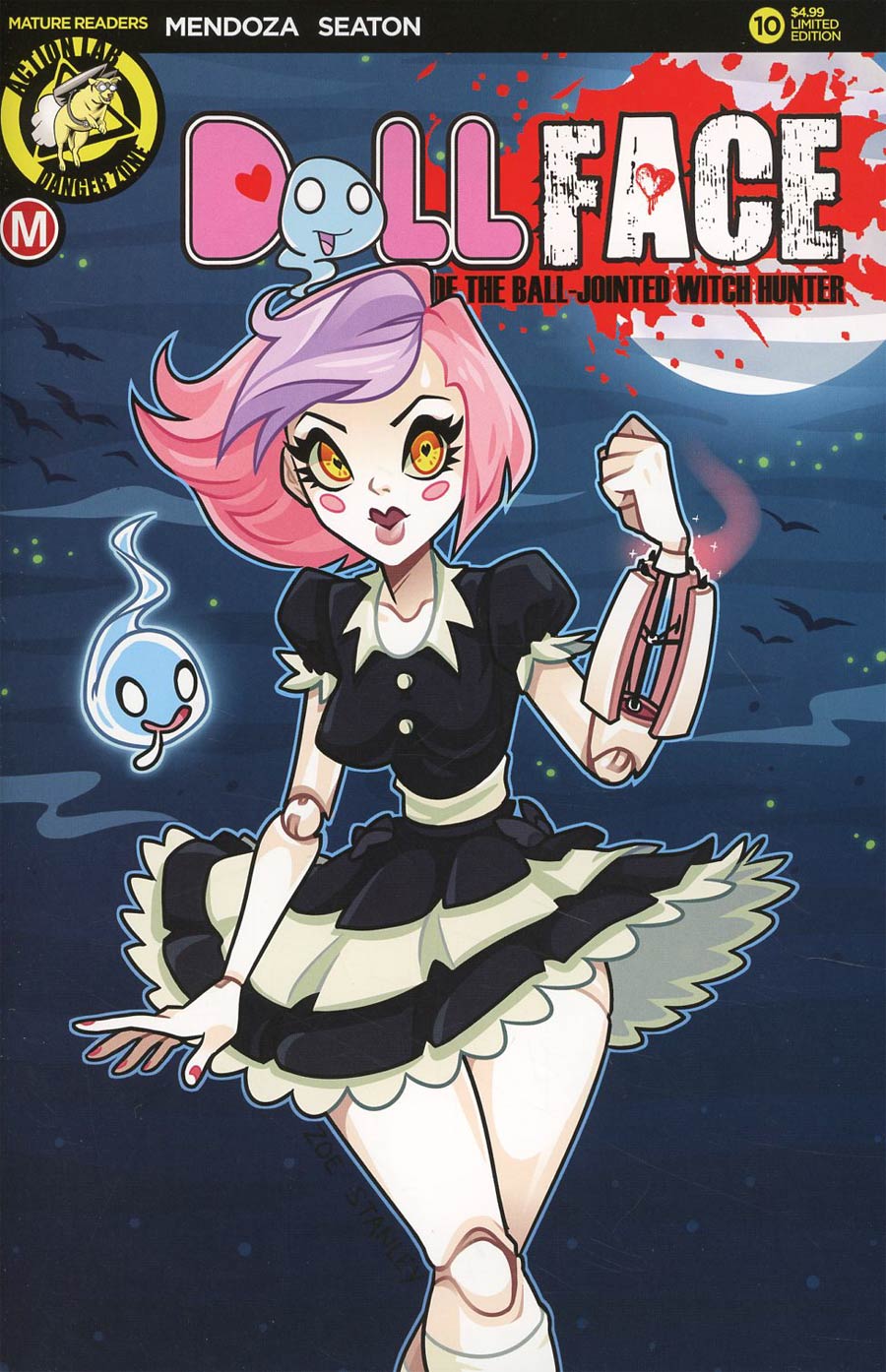 Dollface #10 Cover C Variant Zoe Stanley Pin-Up Cover