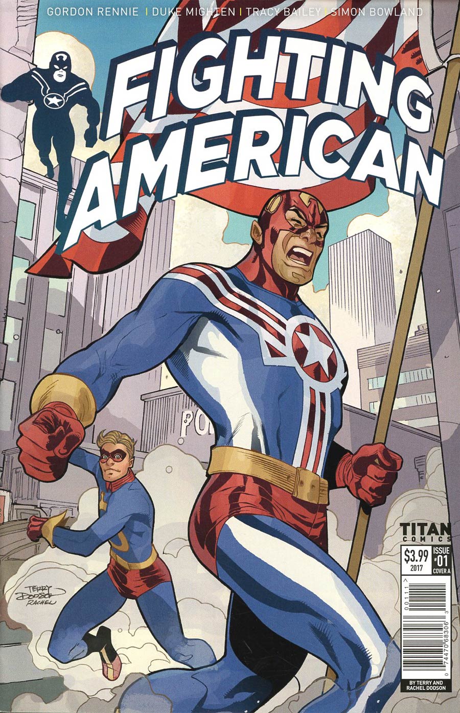 Fighting American Vol 4 #1 Cover A Regular Terry Dodson & Rachel Dodson Cover