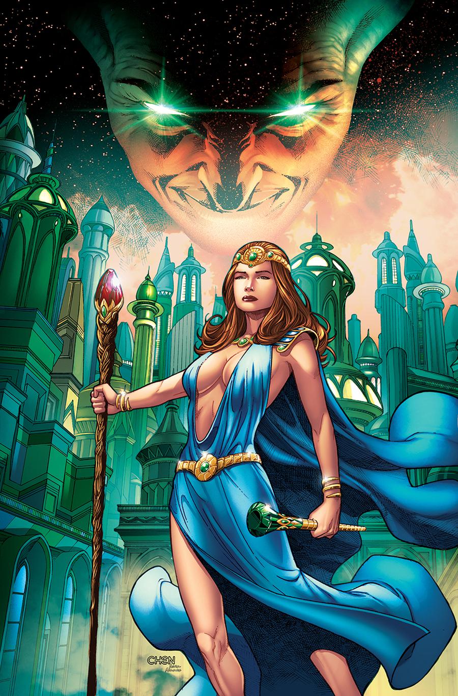 Grimm Fairy Tales Presents Oz The Wizard One Shot Cover A Sean Chen