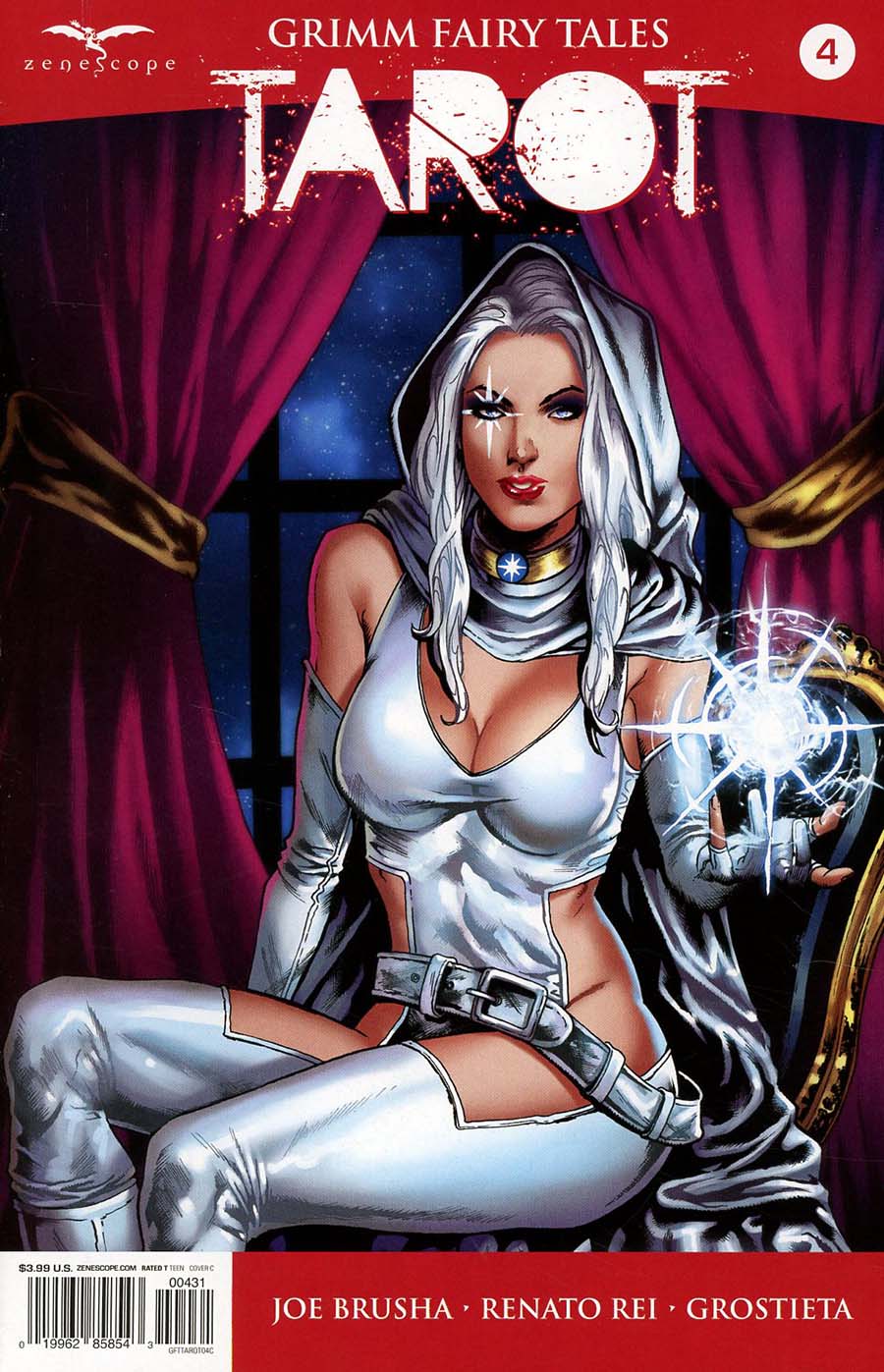 Grimm Fairy Tales Presents Tarot #4 Cover C Julius Abrera