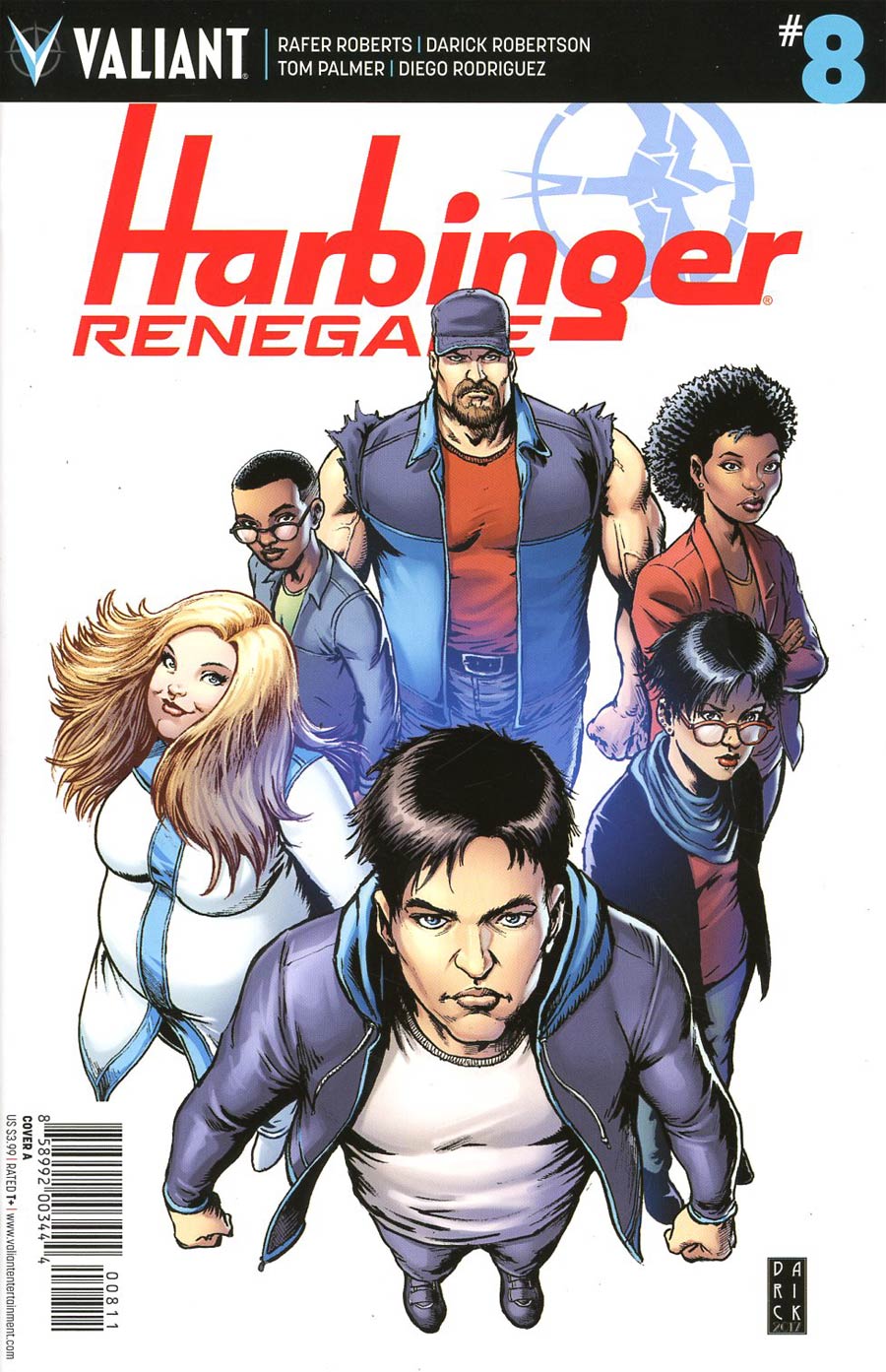 Harbinger Renegade #8 Cover A Regular Darick Robertson Cover