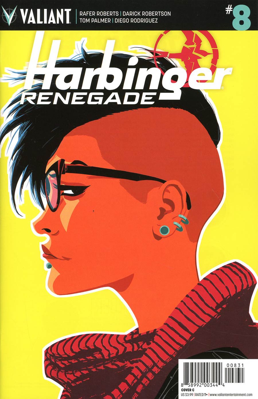 Harbinger Renegade #8 Cover C Variant Kano Cover