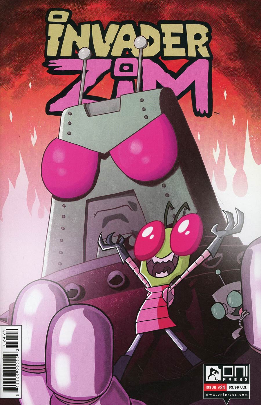 Invader Zim #24 Cover B Variant Sean Dove Cover