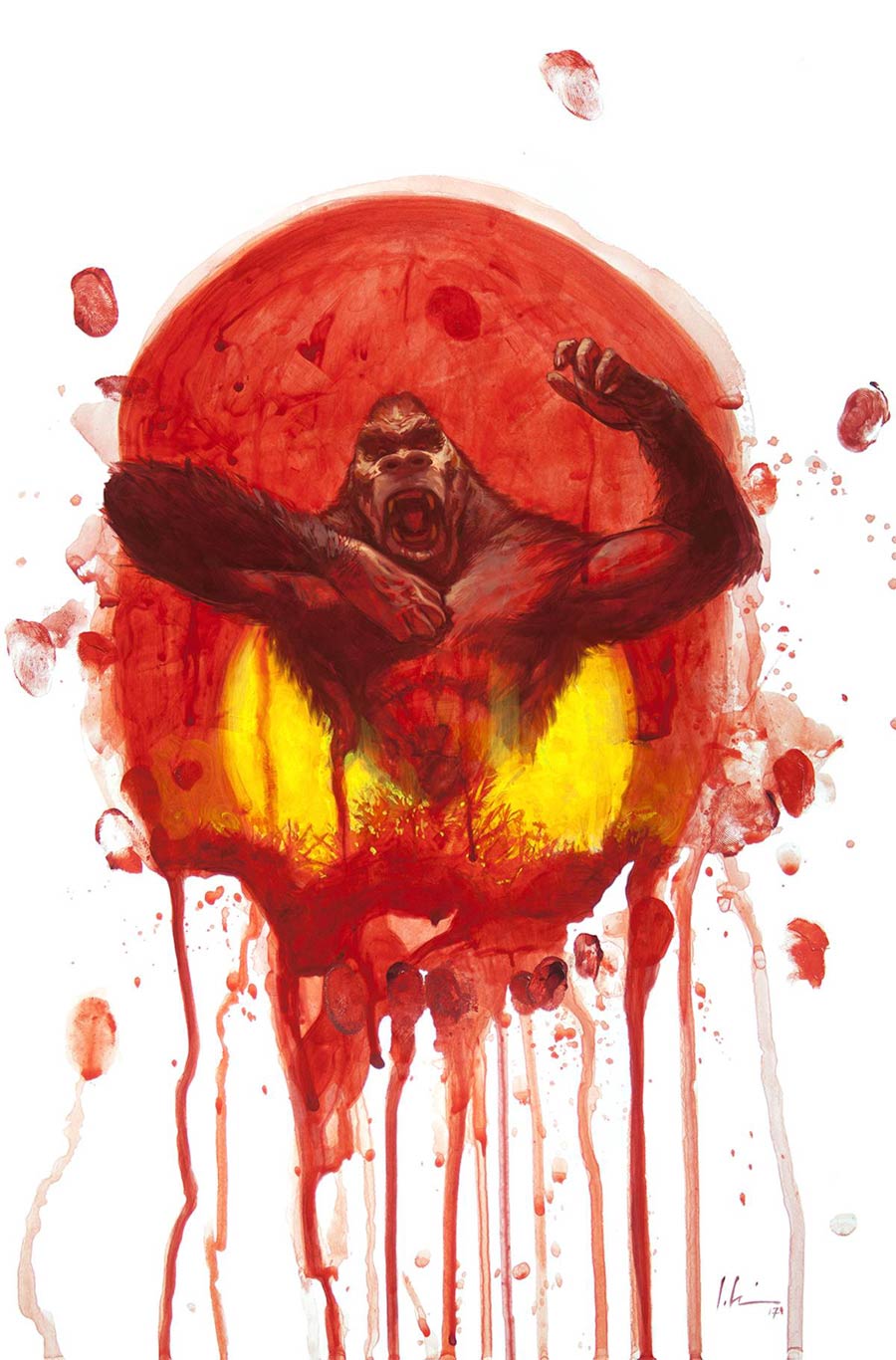 Kong Gods Of Skull Island One Shot Cover A Regular Jeremy Wilson Cover