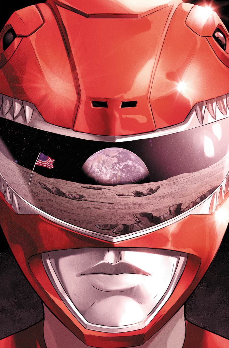 Mighty Morphin Power Rangers (BOOM Studios) #20 Cover A Regular Jamal Campbell Cover