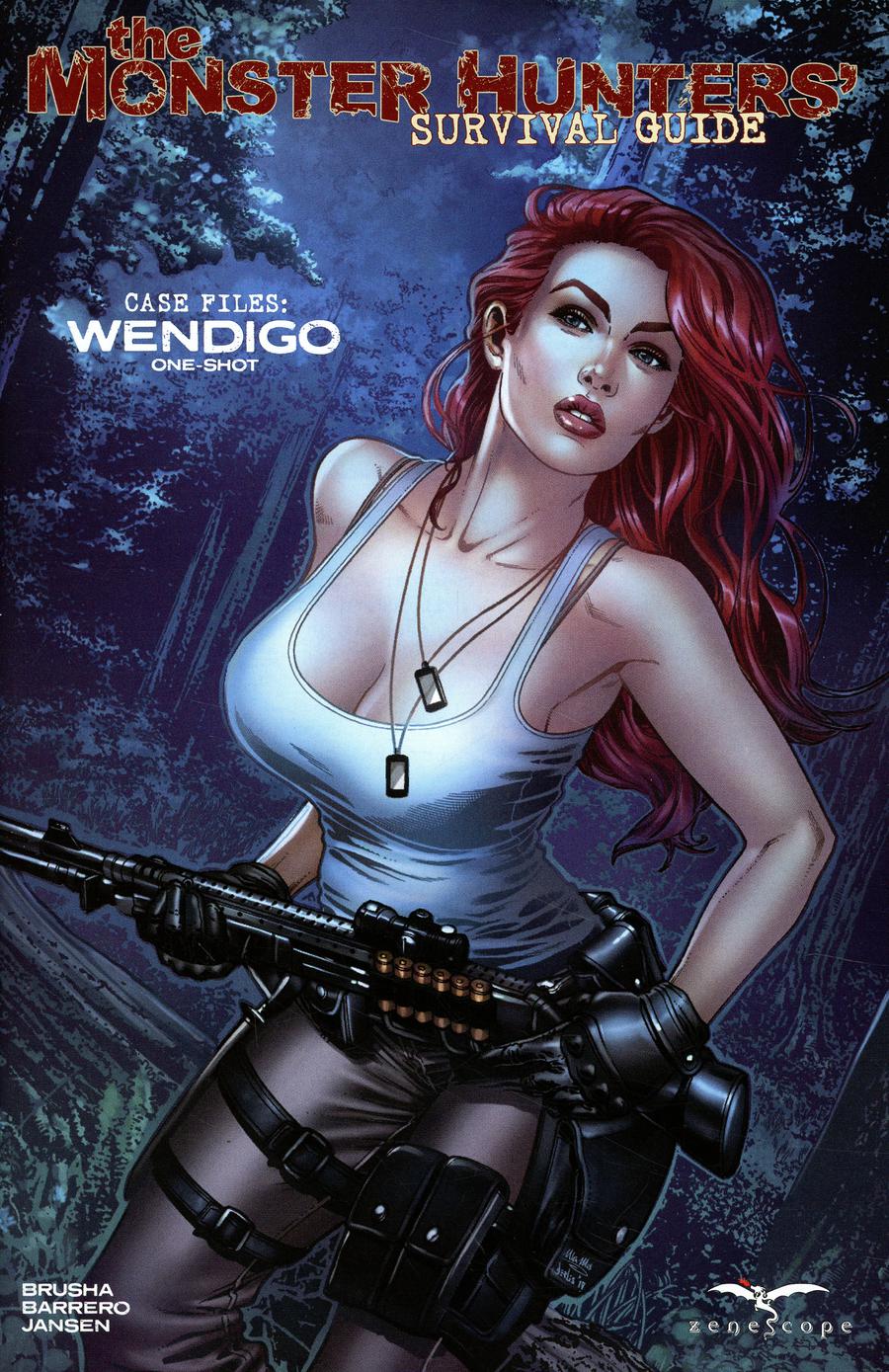 Monster Hunters Survival Guide Case Files Wendigo #1 Cover C Derlis Santacruz