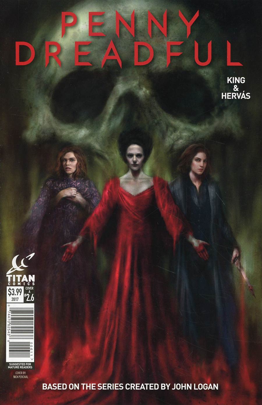 Penny Dreadful Vol 2 #6 Cover A Regular Nick Percival Cover