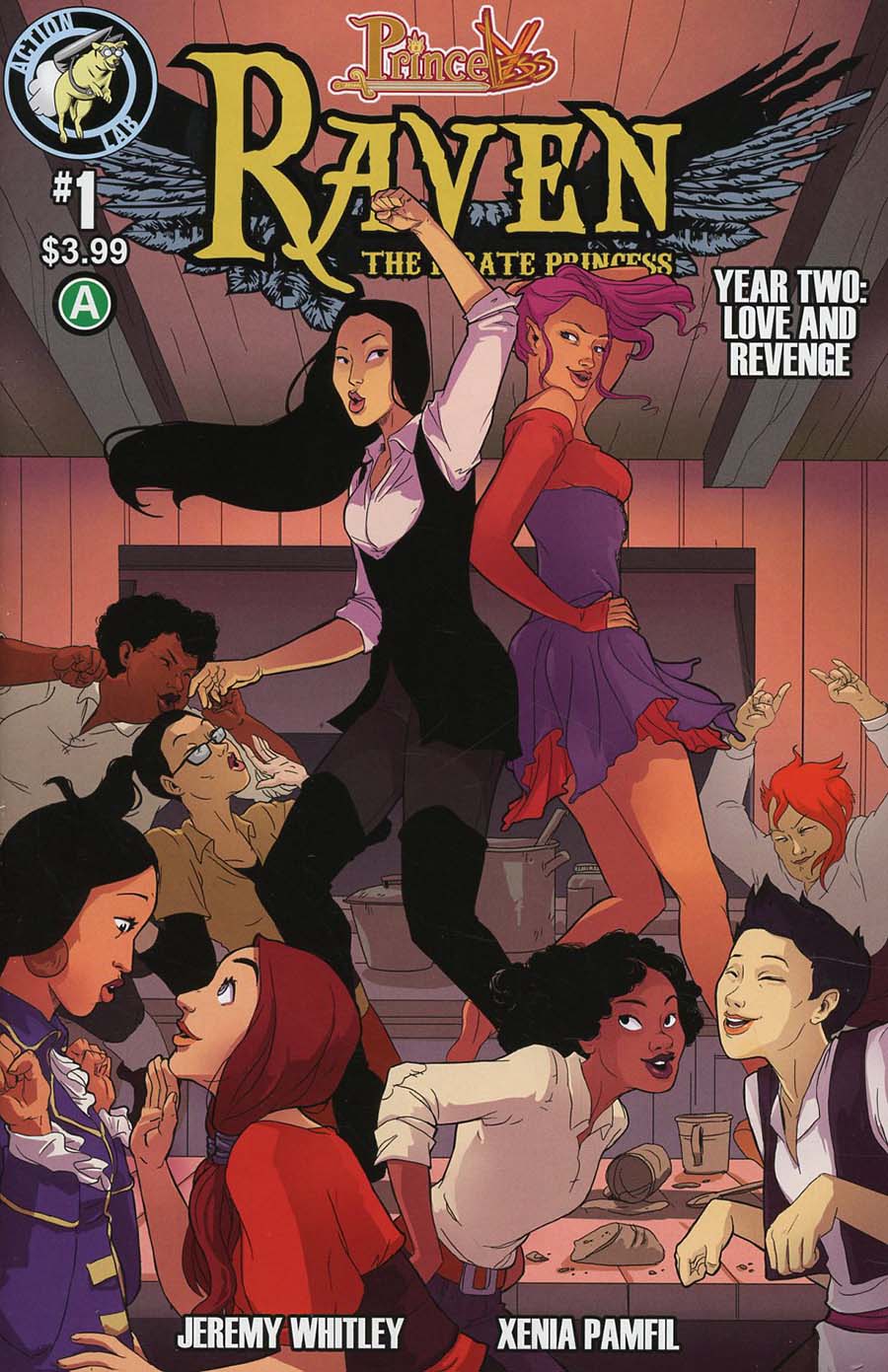 Princeless Raven Year 2 Love And Revenge #1 Cover A Regular Xenia Pamfil Cover