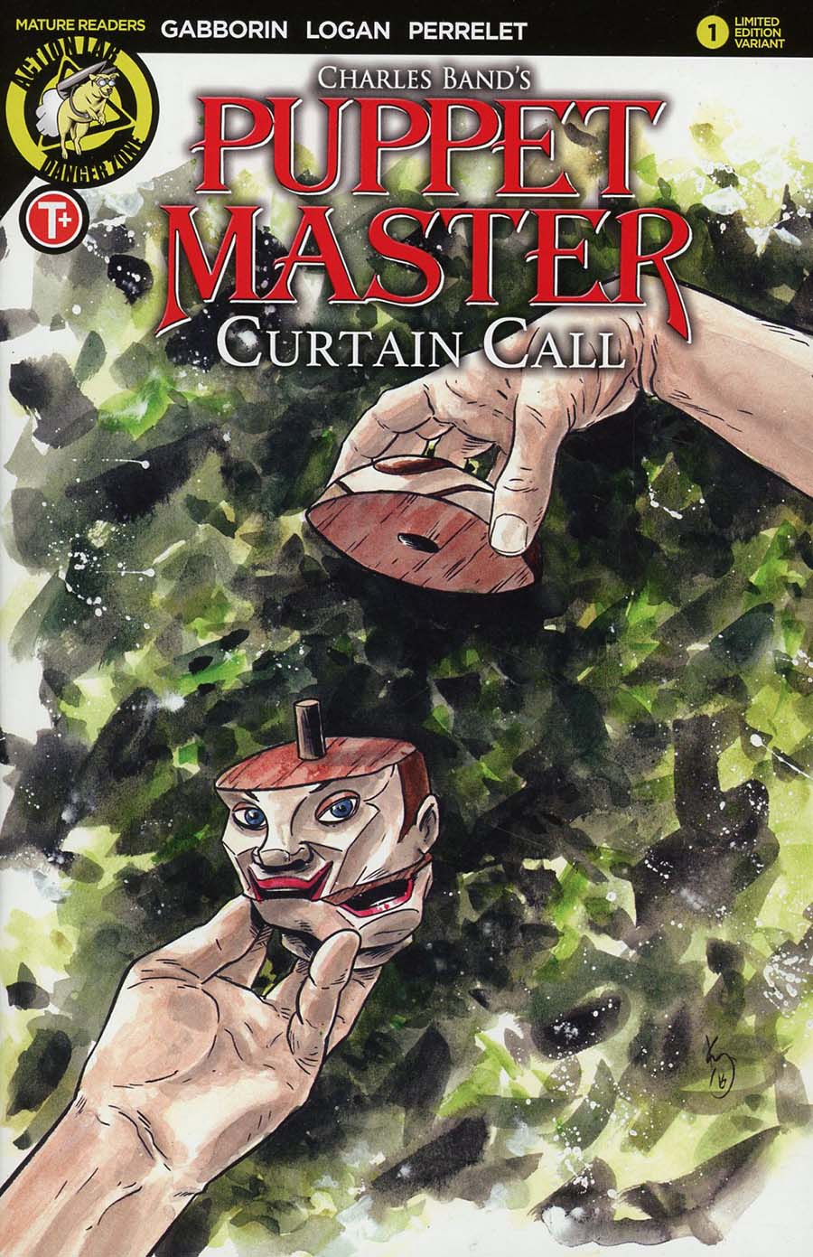 Puppet Master Curtain Call #1 Cover C Variant Kelly Williams Painted Cover