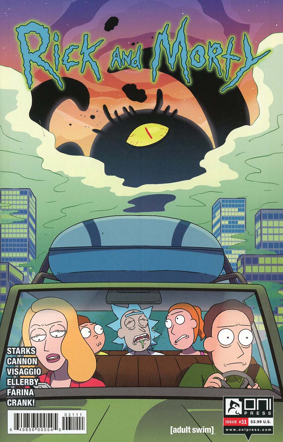 Rick And Morty #31 Cover A Regular CJ Cannon & Katy Farina Cover