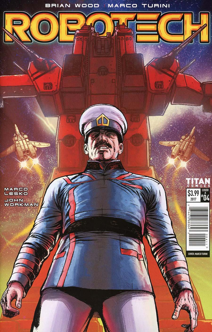 Robotech Vol 3 #4 Cover A Regular Marco Turini Cover