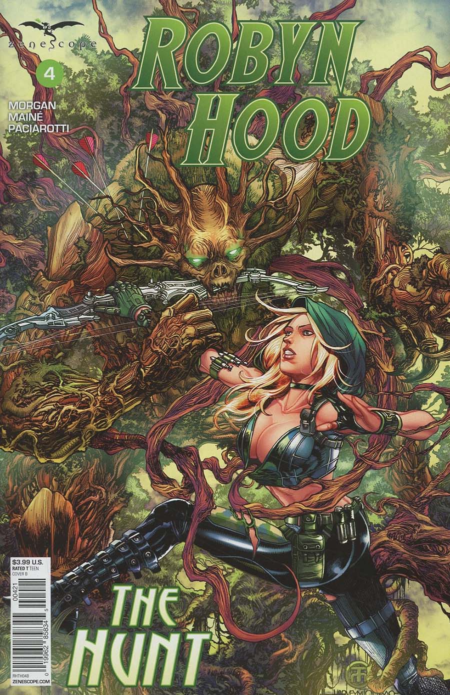 Grimm Fairy Tales Presents Robyn Hood The Hunt #4 Cover B Harvey Tolibao