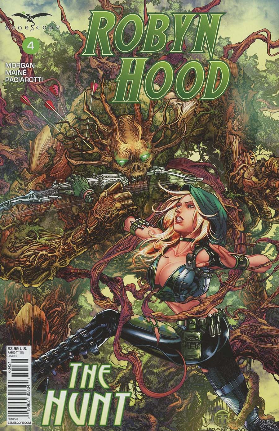 Grimm Fairy Tales Presents Robyn Hood The Hunt #4 Cover B Harvey Tolibao