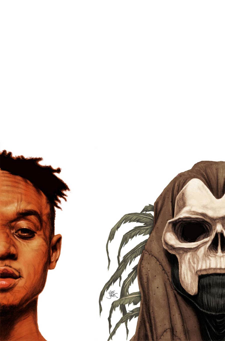 Shadowman Rae Sremmurd #1 Cover B Variant Leif Jones Interlocking Left Side Cover