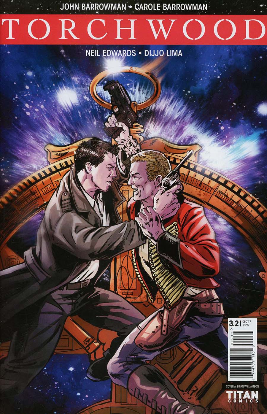 Torchwood The Culling #2 Cover A Regular Brian Williamson Cover