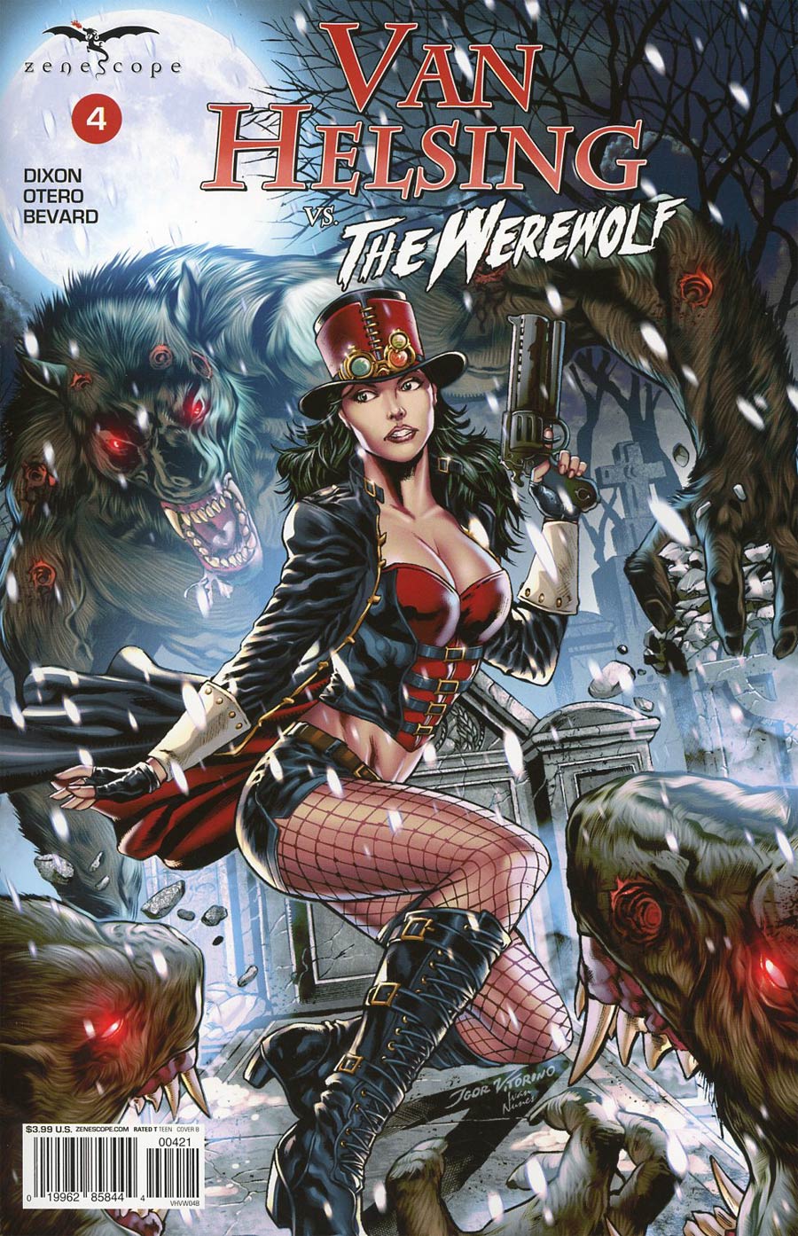 Grimm Fairy Tales Presents Van Helsing vs The Werewolf #4 Cover B Igor Vitorino