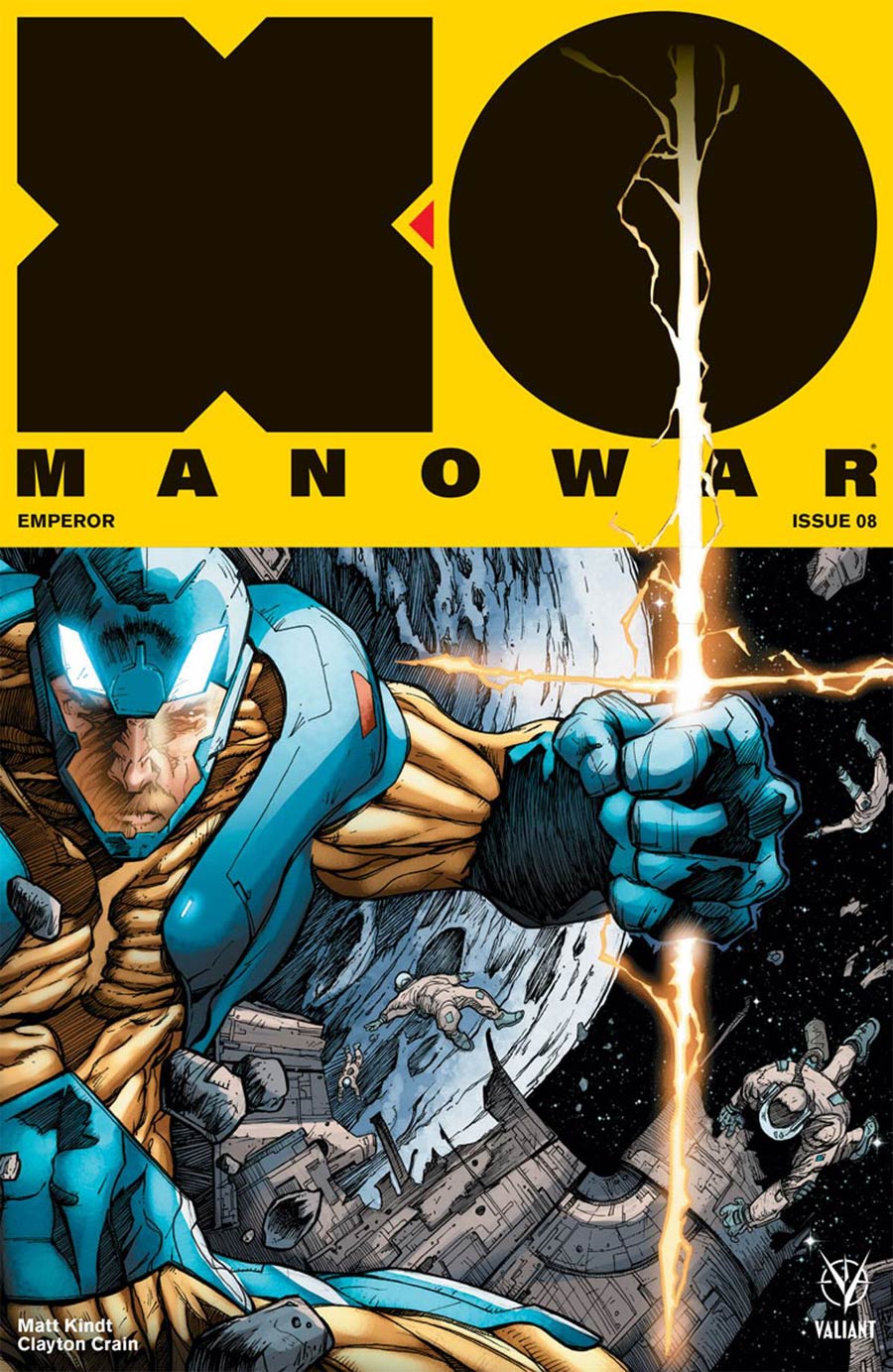 X-O Manowar Vol 4 #8 Cover B Variant Adam Pollina Cover