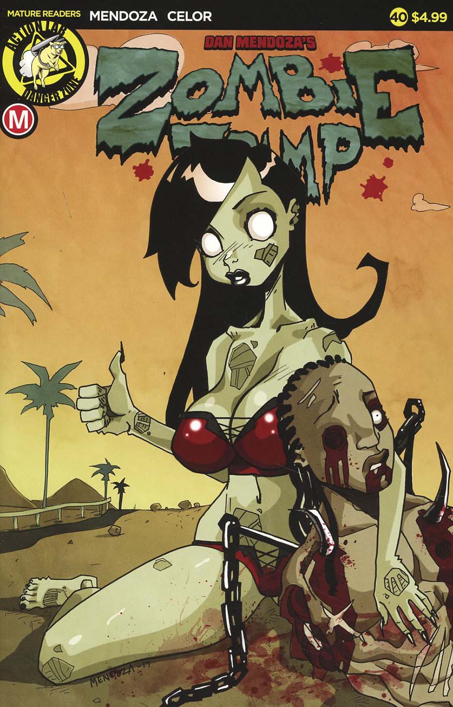 Zombie Tramp Vol 2 #40 Cover A Regular Dan Mendoza Cover