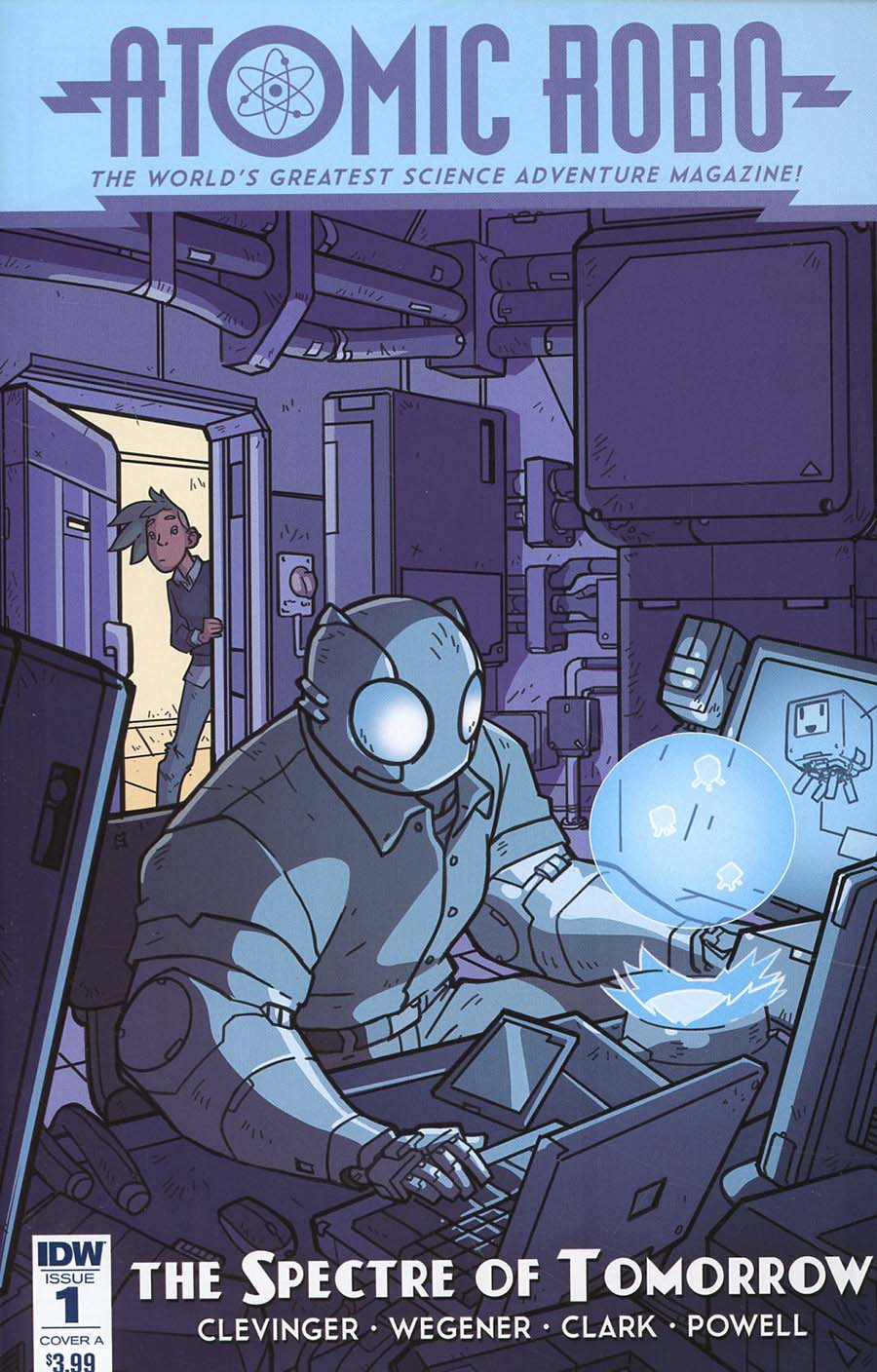 Atomic Robo And The Spectre Of Tomorrow #1 Cover A Regular Scott Wegener Cover