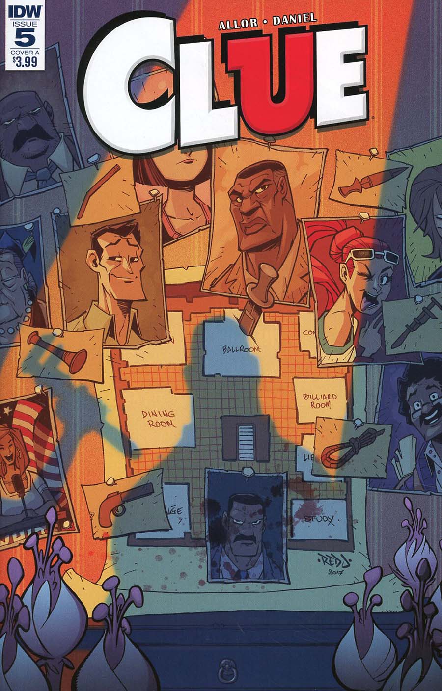 Clue #5 Cover A Regular Jon Sommariva Cover