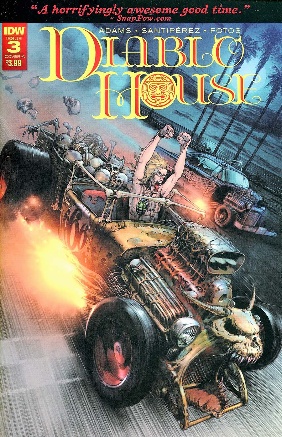 Diablo House #3 Cover A Regular Santiperez Cover