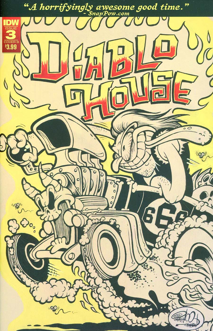 Diablo House #3 Cover B Variant Shawn Dickinson Cover