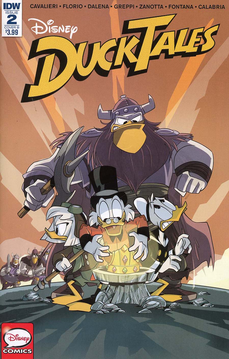 Ducktales Vol 4 #2 Cover B Variant Marco Ghiglione Cover
