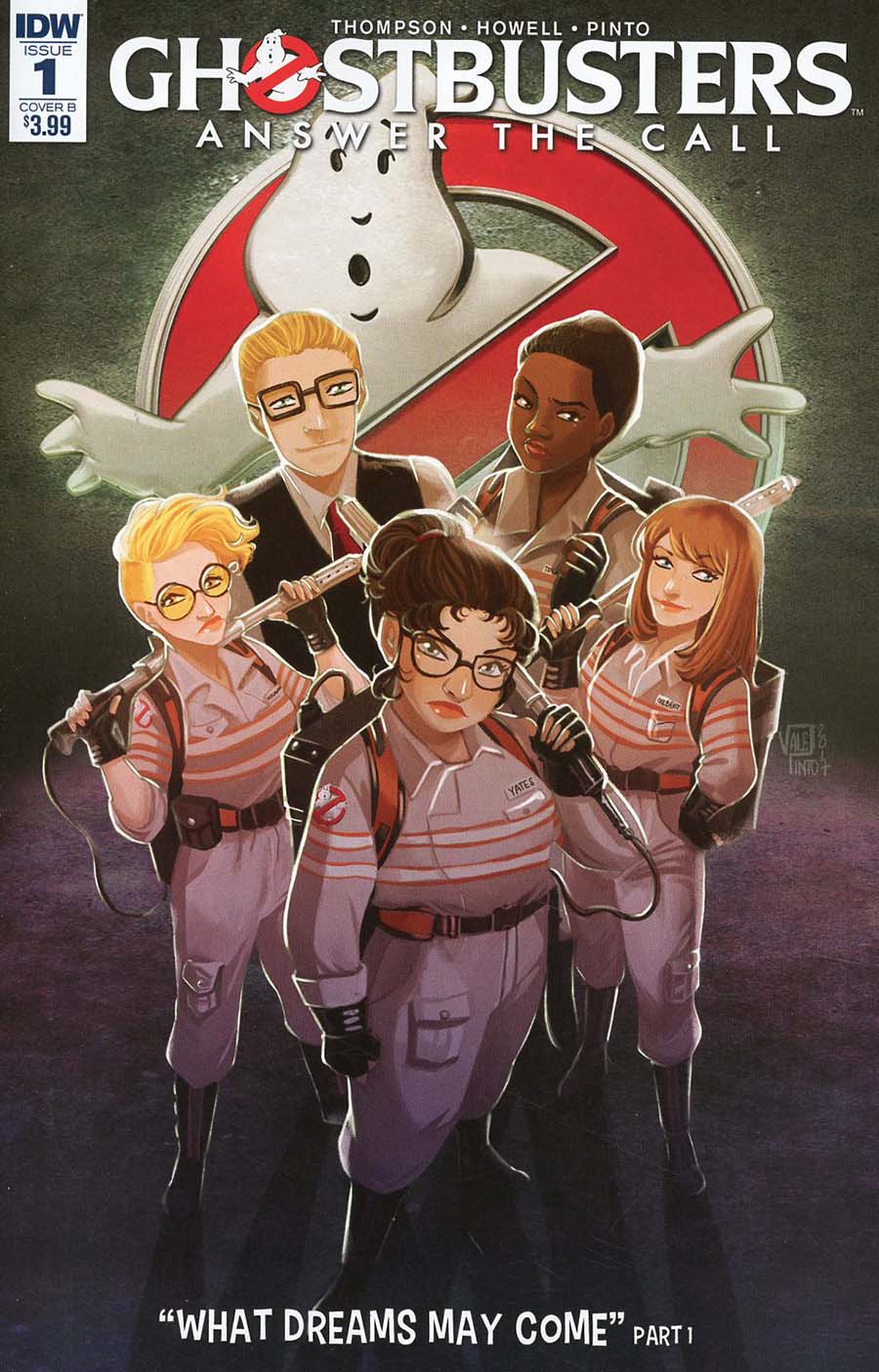 Ghostbusters Answer The Call #1 Cover B Variant Valentina Pinto Cover