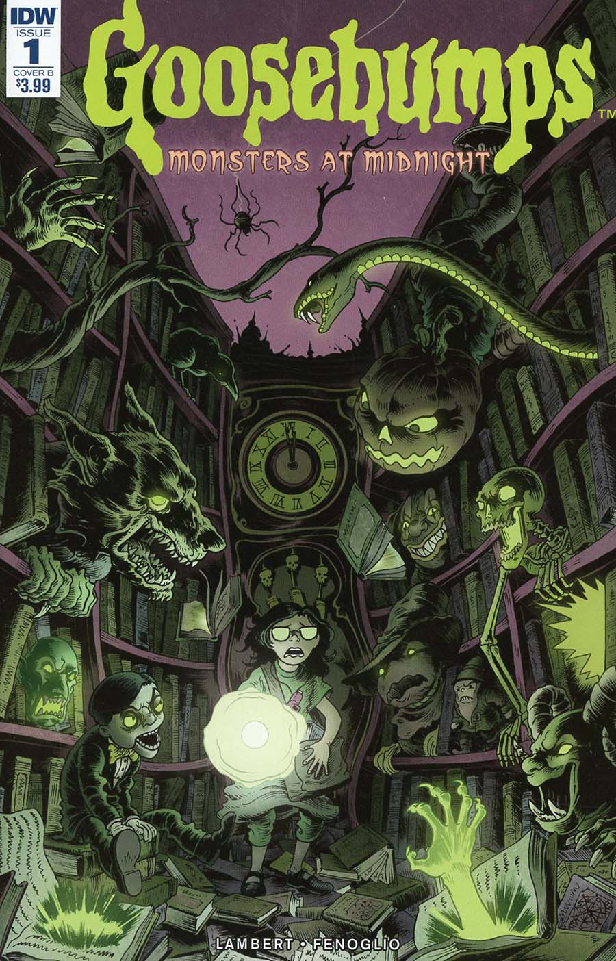 Goosebumps Monsters At Midnight #1 Cover B Variant Charles Paul Wilson III Cover