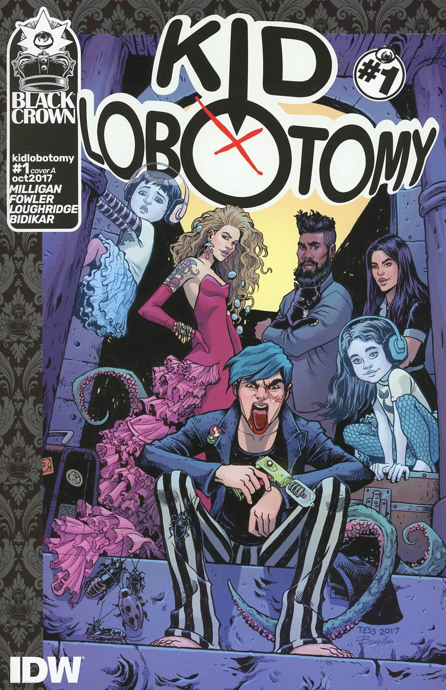 Kid Lobotomy #1 Cover A Regular Tess Fowler Cover