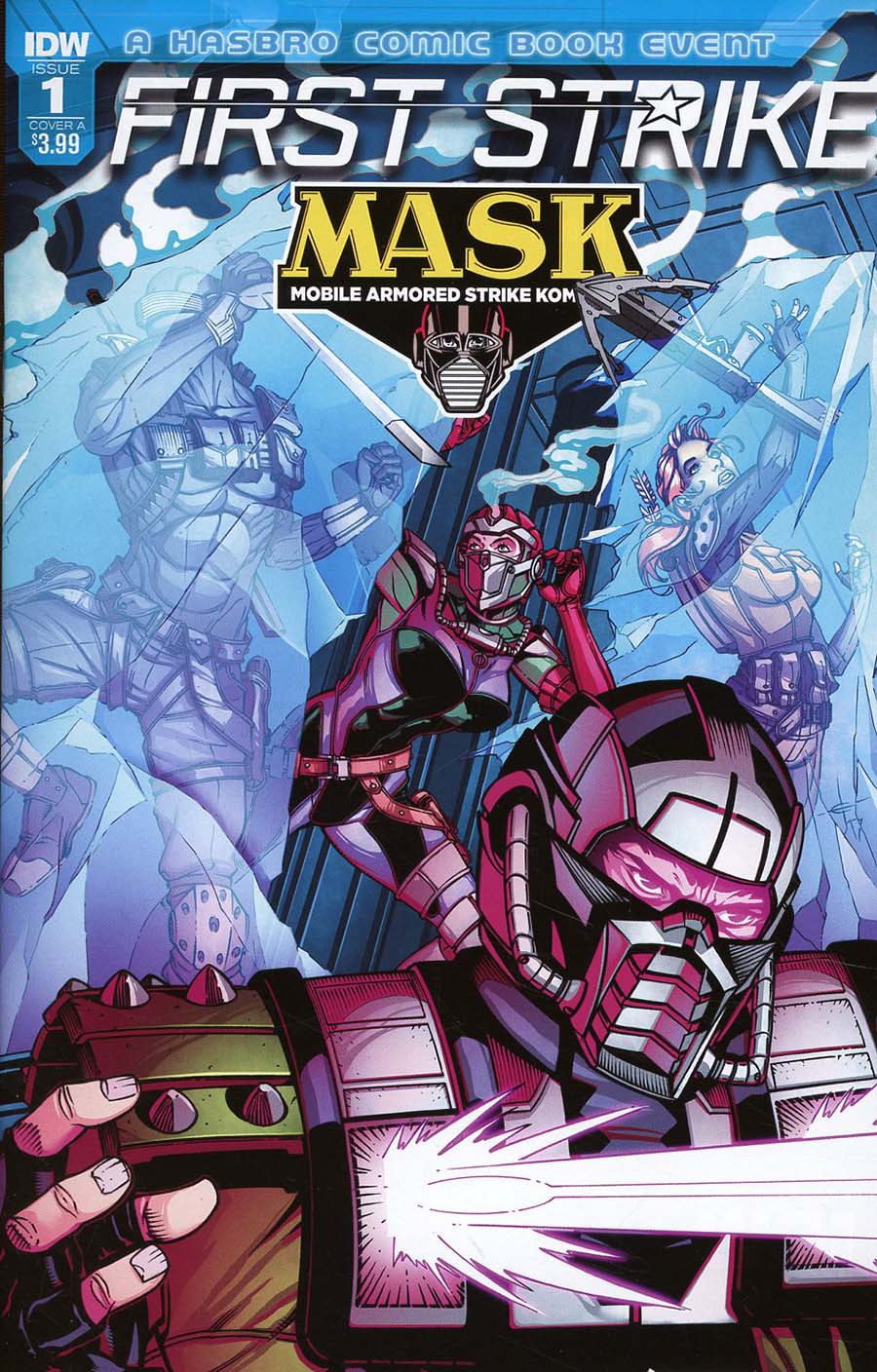 M.A.S.K. Mobile Armored Strike Kommand First Strike #1 Cover A Regular Drew Johnson Cover