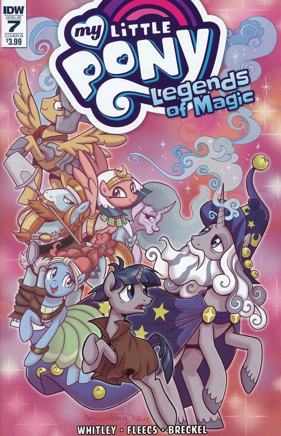 My Little Pony Legends Of Magic #7 Cover B Variant Brenda Hickey Cover