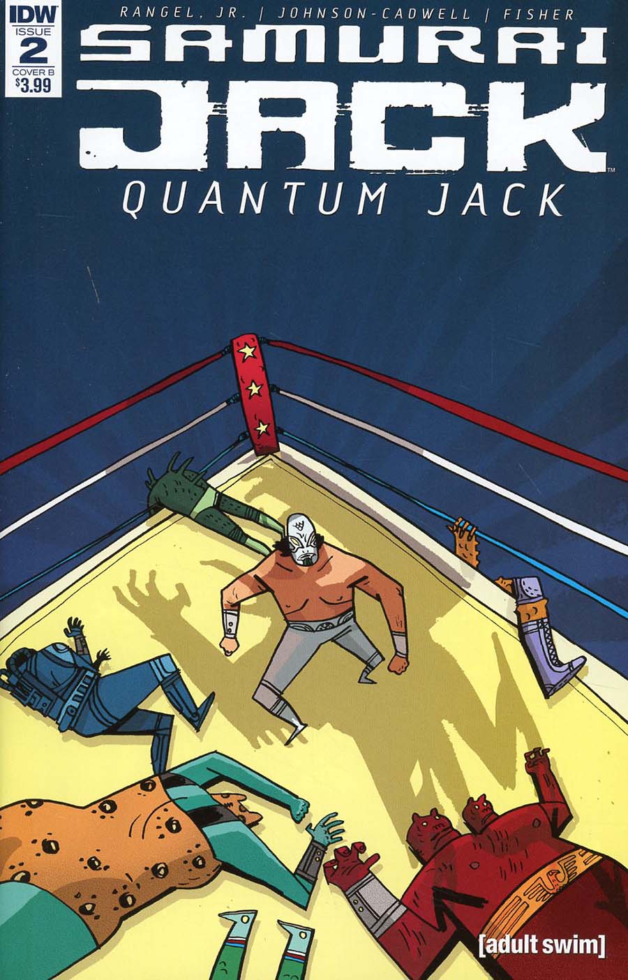 Samurai Jack Quantum Jack #2 Cover B Variant Warwick Johnson Cadwell Cover